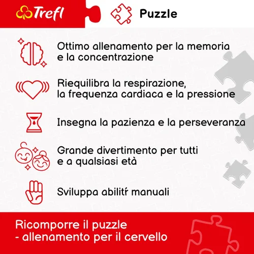 Miniatura 3 de TREFL Rompecabezas de 1000 piezas, torre de Pisa, rompecabezas de la torre inclinada de Pisa, rompecabezas de Italia de la Toscana, rompecabezas
