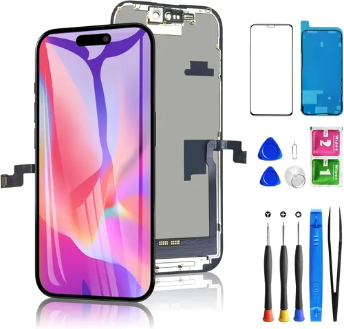 Miniatura 23 de para iPhone 8/SE 2020 2ª Generación Pantalla de Repuesto Blanca, Diykitpl Ensamblaje Completo Pantalla LCD Digitalizadora Táctil 3D para SE 2020