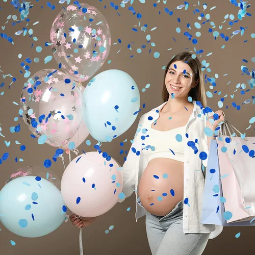 Miniatura 5 de Cañones de confeti para boda, cumpleaños, graduación, baby shower, aniversario, Navidad, Año Nuevo, suministros de fiesta divertidos para niños