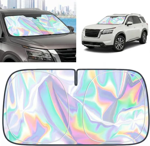 Miniatura 91 de Parasol para parabrisas Honda HR-V 2023-2025 – Cubierta plegable para parabrisas para accesorios HRV Protege el coche de los rayos solares