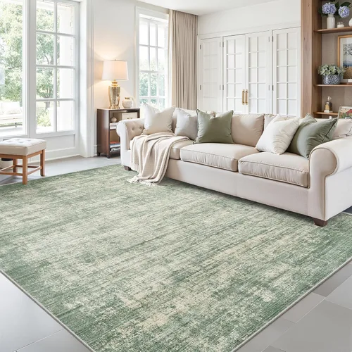 Miniatura 55 de zesthome Alfombras de 5 x 7 pulgadas - Alfombra lavable resistente a las manchas, alfombras modernas abstractas para sala de estar, dormitorio