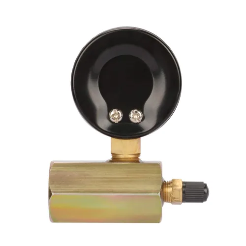 Miniatura 6 de Medidor de prueba de presión de gas MEASUREMAN de 2" en acero, conexión FNPT de 3/4", 0-15 psi, precisión de +/-3-2-3%