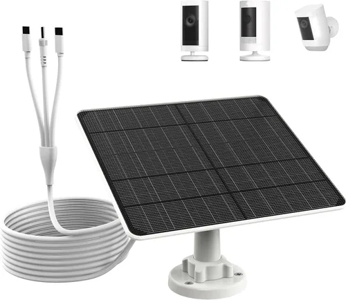 Miniatura 7 de Cargador de panel solar plegable con carga de puerto USB para smartphone, banco de energía, dispositivos pequeños (2 piezas de 6 W)