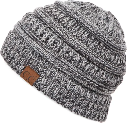 Miniatura 397 de C.C Trendy Warm Chunky Soft Stretch Cable Knit Beanie
