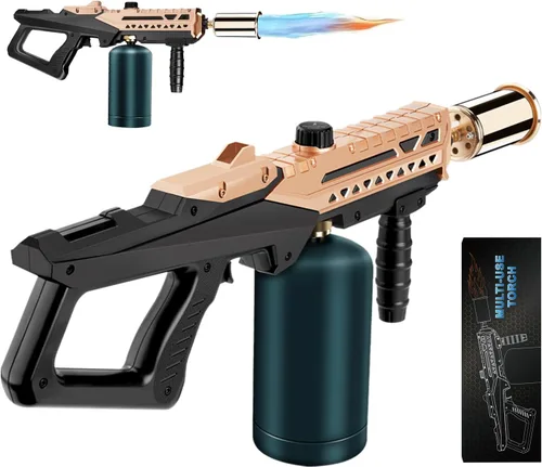 Miniatura 13 de ARTFLAMM - Antorcha de propano con bloqueo de seguridad, potente pistola de soplete de cocción para parrilla, barbacoa, al vacío y carbón, diseño