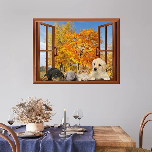 Miniatura 3 de Wall26 - Calcomanía de pared extraíble Obra de arte - 15