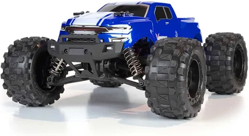 Miniatura 2 de Redcat Racing Volcano 16 Camión monstruo RC de escala 1/16 – Auto eléctrico de control remoto con 4WD, luces LED, radio de 2.4GHz, 2 baterías Li-Ion