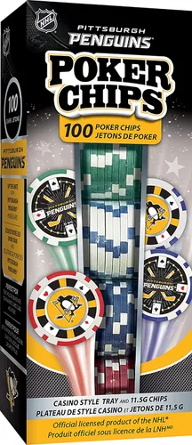 Miniatura 9 de Masterpieces NHL - Fichas de póquer unisex para adultos, 100 piezas