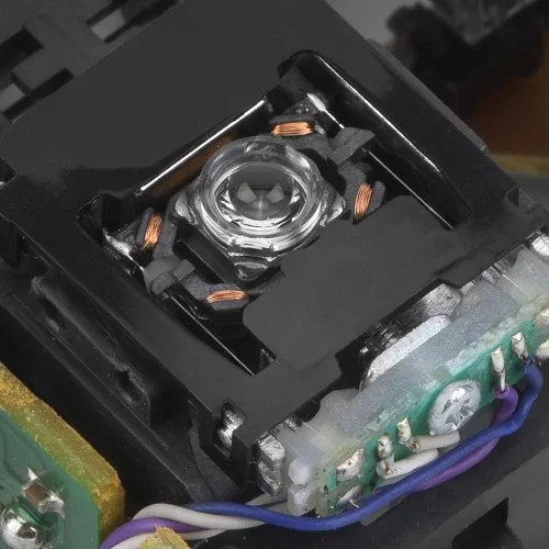 Miniatura 5 de SF P101 Lente láser de 16 pines óptico de recogida óptica negra Lente láser con cabezal de mecanismo, lentes láser de repuesto para reproductor