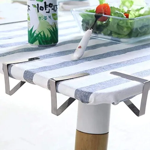 Miniatura 4 de Paquete de 30 clips para mantel, abrazaderas para manteles y herramientas para decoración del hogar, abrazadera/gancho resistentes (30)
