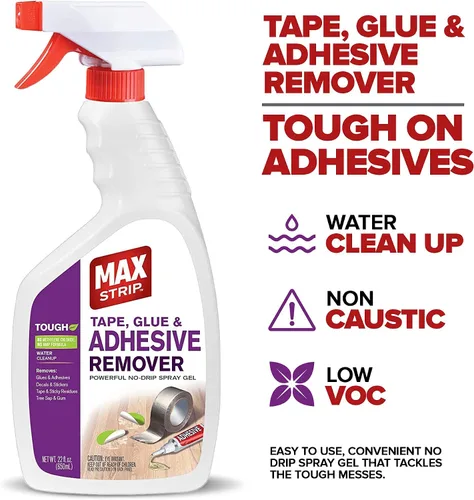 Miniatura 5 de Max Strip Removedor de cinta, pegamento y adhesivo 22 oz
