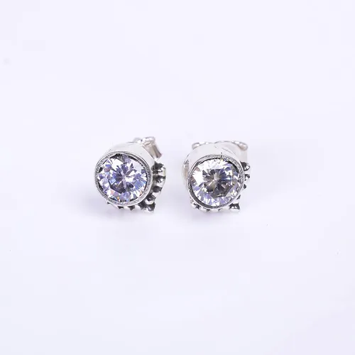 Miniatura 83 de Round Gemstone Stud Design 2