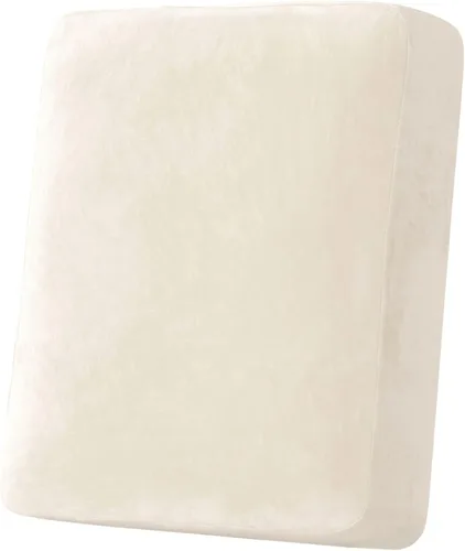 Miniatura 79 de H.VERSAILTEX - Funda de terciopelo elástica y afelpada para protección de cojines de sofá biplaza, silla o sofá, 2 piezas, tamaño grande, color gris