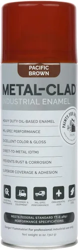 Miniatura 20 de Aerosol de galvanizado en frío de alto brillo de Paints For Industry - Pintura en aerosol de esmalte industrial para acero y metal - Caja de 12