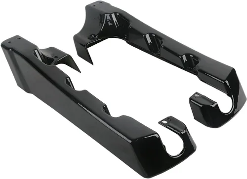 Miniatura 5 de XMT-MOTO Extensión de bolsa de sillín estirada de 4 pulgadas para Harley Davidson 1994-2013, todos los modelos Touring, incluyendo road glide, road