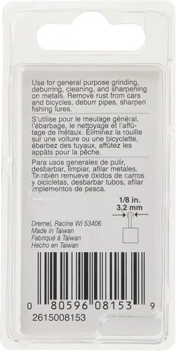 Miniatura 3 de Dremel 8153 Piedra de molienda de óxido de aluminio