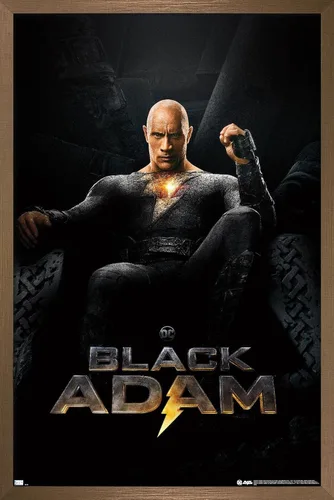 Miniatura 14 de Trends International DC Comics Movie Black Adam - Póster de pared de una hoja Versión con marco negro