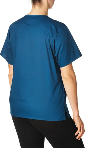 Miniatura 3 de WonderWink, camiseta unisex para adultos, cuello en V