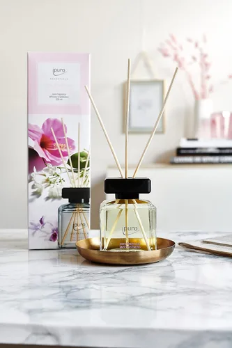 Miniatura 4 de ipuro - Essentials Room Fragrance Flower Bowl 6.8 fl oz Ambientador con fragancia floral, mandarina, bergamota, jazmín, violeta y madera de cedro