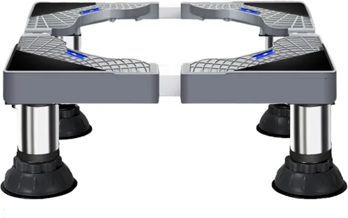Miniatura 9 de Soportes para lavadora y secadora, base de soporte para lavadora, base ajustable para electrodomésticos, carga máxima, 770 libras/771.6 lbs