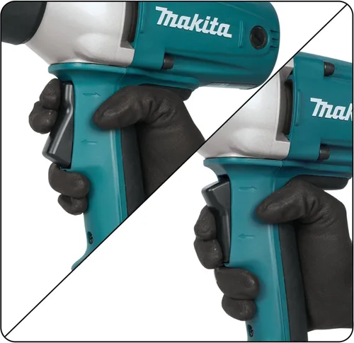 Miniatura 4 de Makita TW0350 Llave de impacto de 1/2 pulgada con yunque de pasador de retención, azul