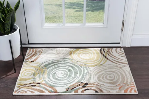Miniatura 19 de Alfombra de pasillo de 2 x 10, alfombra de cocina, alfombra para interior, entrada, pasarela, alfombra contemporánea Marrón - Kalea
