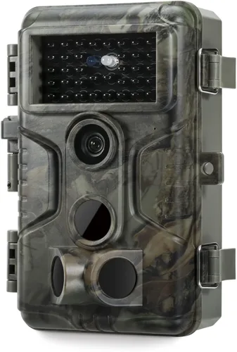 GardePro Cámara A3S Trail (no celular, sin WiFi), rendimiento mejorado con poca luz, foto de 64 MP y video HD 1296P, disparador de 0.1s, visión A3S