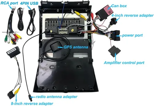 Miniatura 5 de Para Ford F150 actualización de radio 2015 2016 2017 2018, pantalla táctil estéreo QLED de 12.1 pulgadas, CPU de 8 núcleos, Carplay Android Auto