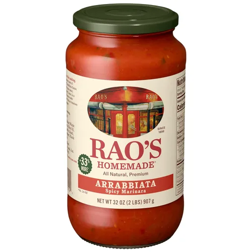 Miniatura 23 de Rao's Homemade Salsa de tomate, Tomate y Albahaca, 24 onzas, salsa versátil para pasta, bajo en carbohidratos, totalmente natural, calidad premium
