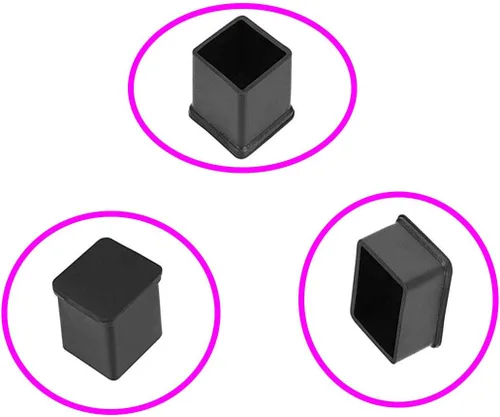 Miniatura 5 de Tapas de goma de 4/5 pulgadas para patas de muebles, mesa, silla, patas de silla, protectores de suelo, para evitar arañazos, protector de suelo