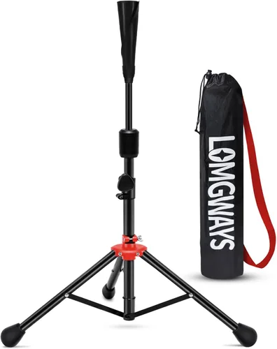 Miniatura 8 de FDLS Baseball Batting tee for Adults and Youth Teens, Portable Tripod Stand Base Tee Easy Adjustable Height 27 to 46 inches for Hitting Training