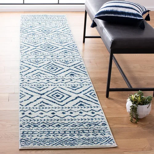 Miniatura 52 de SAFAVIEH Tulum Collection - Alfombra decorativa de 2 x 4 pies, diseño marroquí bohemio envejecido, no desprende pelusa y fácil de limpiar, ideal