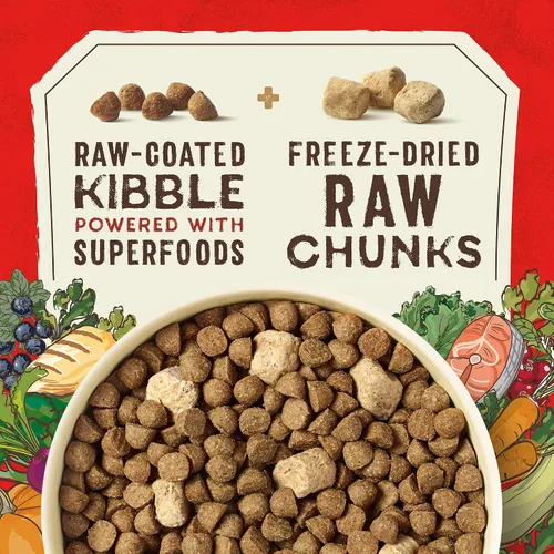 Miniatura 2 de Stella & Chewy's SuperBlends - Receta de mezcla cruda de granos saludables para cachorros, pollo sin jaula y salmón silvestre con superalimentos