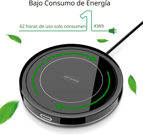 Miniatura 8 de Calentador de Café Inteligente, BESTINNKITS Calentador de Tazas con Inducción por Gravedad de Encendido/Apagado Automático para Uso en Escritorio