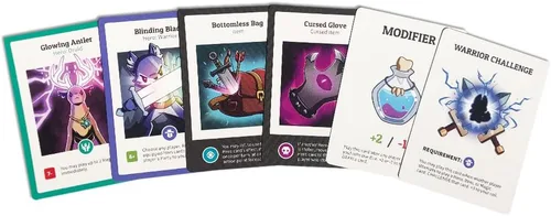 Miniatura 4 de Unstable Games - Paquete de expansión Here to Slay Warriors & Druids - Diseñado para ser añadido a tu juego base Here to Slay - Ideal para la noche