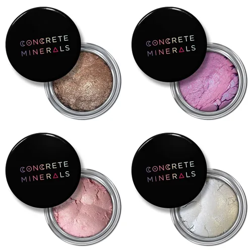 Miniatura 6 de Concrete Minerals - Sombra de ojos, de larga duración, sin grietas, sedoso y altamente pigmentado, 100% vegano y libre de crueldad, hecho a mano