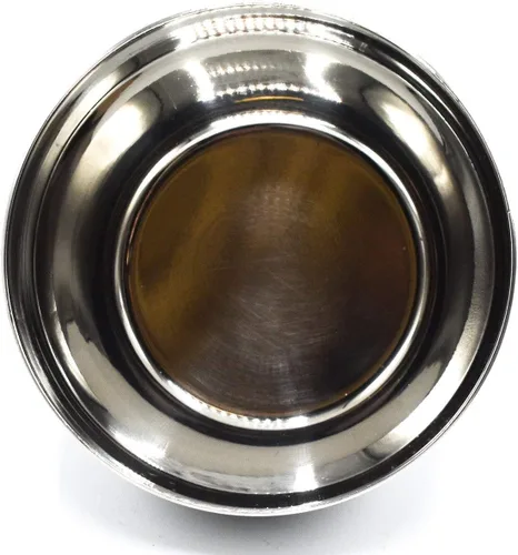 Miniatura 5 de Parker Deluxe - Cuenco de afeitar irrompible de acero inoxidable, para usar con tu jabón de afeitar o crema de afeitar favorita