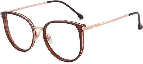 Miniatura 11 de Firmoo Lentes de bloqueo de luz azul, montura redonda retro, antifatiga ocular, anti UV400, lentes de computadora para mujeres y hombres, negro