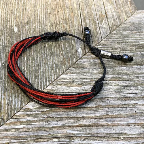Miniatura 64 de Rumi Sumaq Pulsera de concientización para hombres, mujeres y niños – Pulsera de apoyo tejida ajustable anudada a mano – Pulsera de conciencia sutil