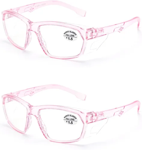 Miniatura 20 de ProtectX Elegantes gafas de seguridad antivaho y resistentes a los arañazos, gafas de protección UV, lentes de bloqueo de luz azul para hombres