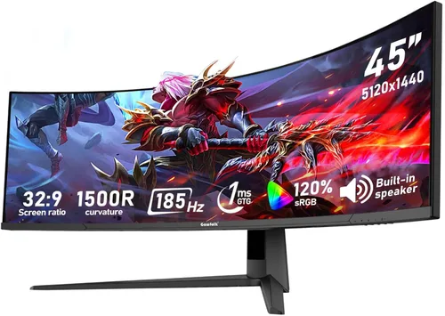Miniatura 16 de Gawfolk - Monitor para juegos de 24.5 pulgadas, PC 200Hz, pantalla FHD 1080p, altavoces incorporados, 1ms sin bisel, FreeSync, 99% sRGB, ángulo