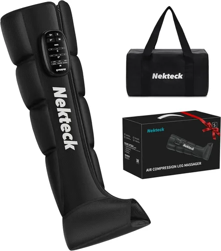 Miniatura 10 de Nekteck Sistema de Masajeador de Compresión de Piernas para Recuperación, Masajeador Inalámbrico de Pies y Piernas para Circulación y Alivio