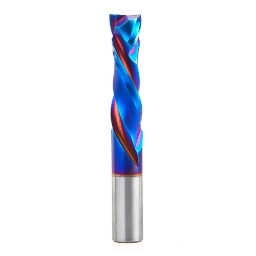 Miniatura 12 de Amana Tool Spektra Extreme Tool Life - Broca de router espiral de compresión CNC de carburo sólido, 46010-K, 3/8 D x 1-1/8 CH x 3/8 vástago x 3