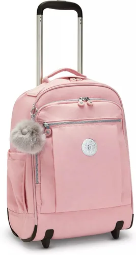 Miniatura 4 de Kipling Mochila grande con ruedas Gaze para mujer, duradera, con correas de hombro ajustables, bolsa de nailon para libros