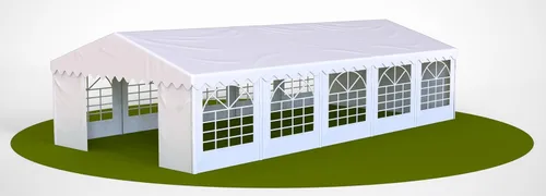Miniatura 9 de AMERICAN PHOENIX Carpa para Fiestas 20x20 pies Toldo de Servicio Pesado Refugio para Bodas Eventos Ferias con Techo Ignífugo con Paredes Laterales