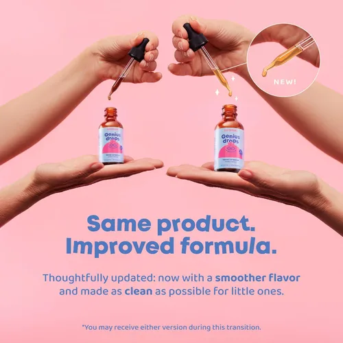 Miniatura 2 de JoySpring Genius Drops for Kids Suplemento de Concentración Clínicamente Comprobado Suplemento Líquido Herbal de Concentración con Ginkgo Biloba