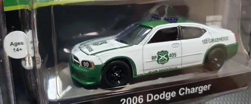 Greenlight 30270 2006 Dodge Charger Police Carabineros de Chile Hobby Exclusive Escala 1:64