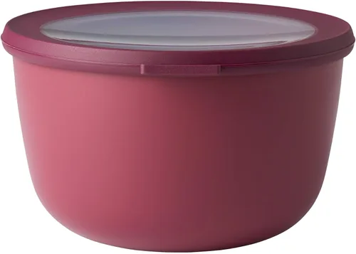 Miniatura 14 de Rosti Mepal Cirqula - Cuenco para almacenar alimentos y servir con tapa, alto de 3.1 cuartos de galón, color baya