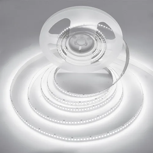 Miniatura 15 de SUYOOULIN Tira de luces LED, AC110V/120V 16.4ft/5m 15000LM SMD 2835 600 LEDs Tiras de luz impermeable IP44 Cinta LED. 2 veces brillo que las tiras