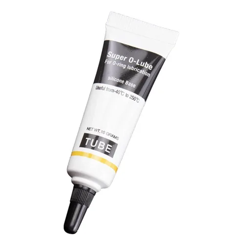 Junta tórica Lubricante de grasa 0.35 oz Grado alimenticio Buena Lubricidad Impermeable Silicona Super O-Ring Lubricación para el hogar Lubricante